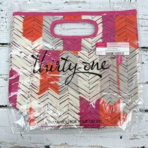 Thirty One Go To Thermal in‎ 578A Feather Chevron NIB thirty-one